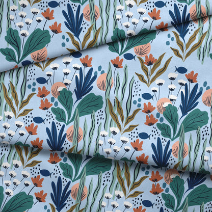 Underwater Aquarium Fabric