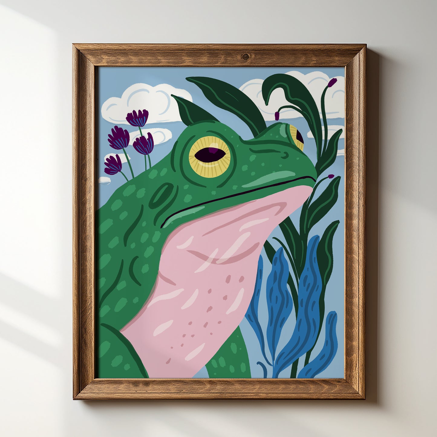 Mr. Frog - Art Print