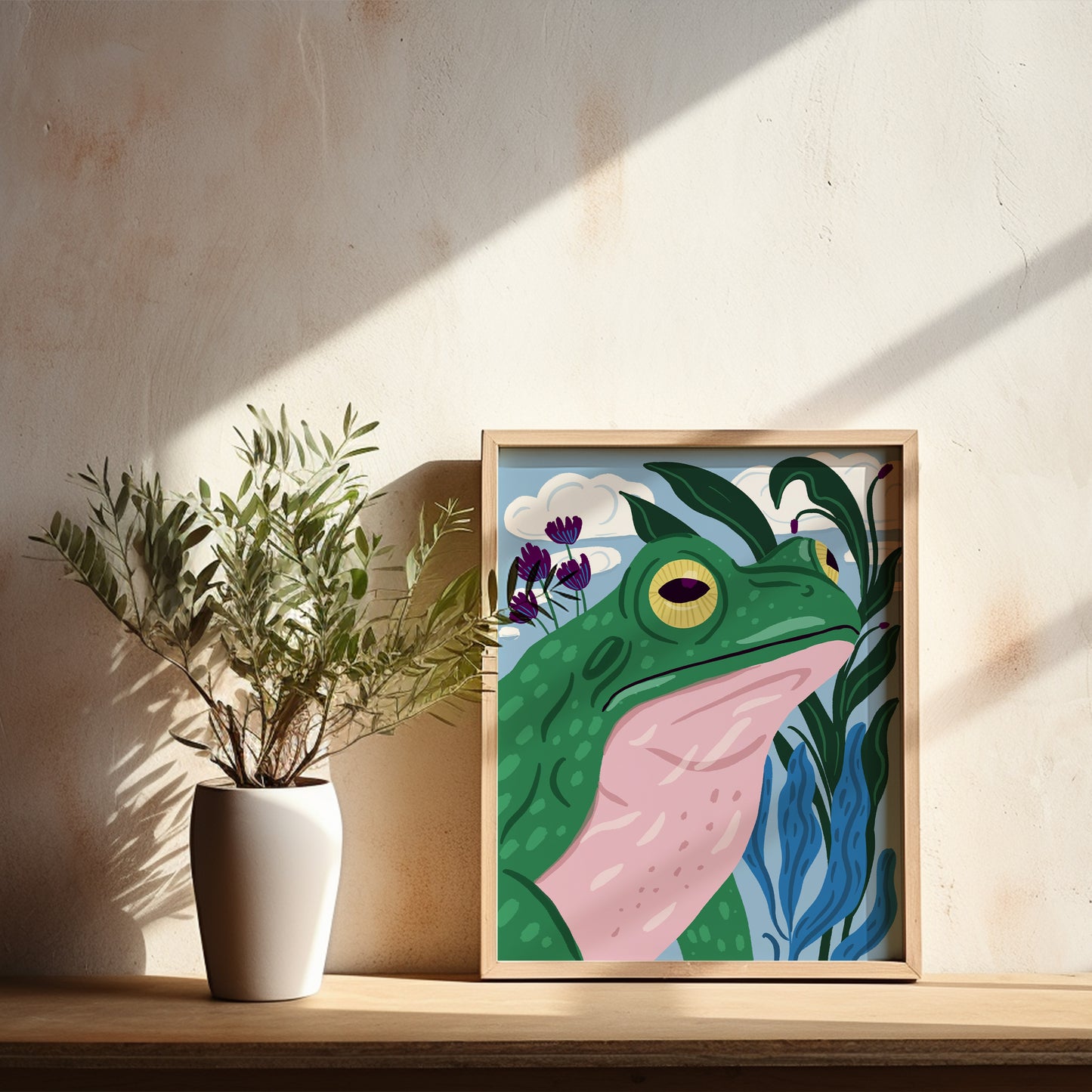 Mr. Frog - Art Print