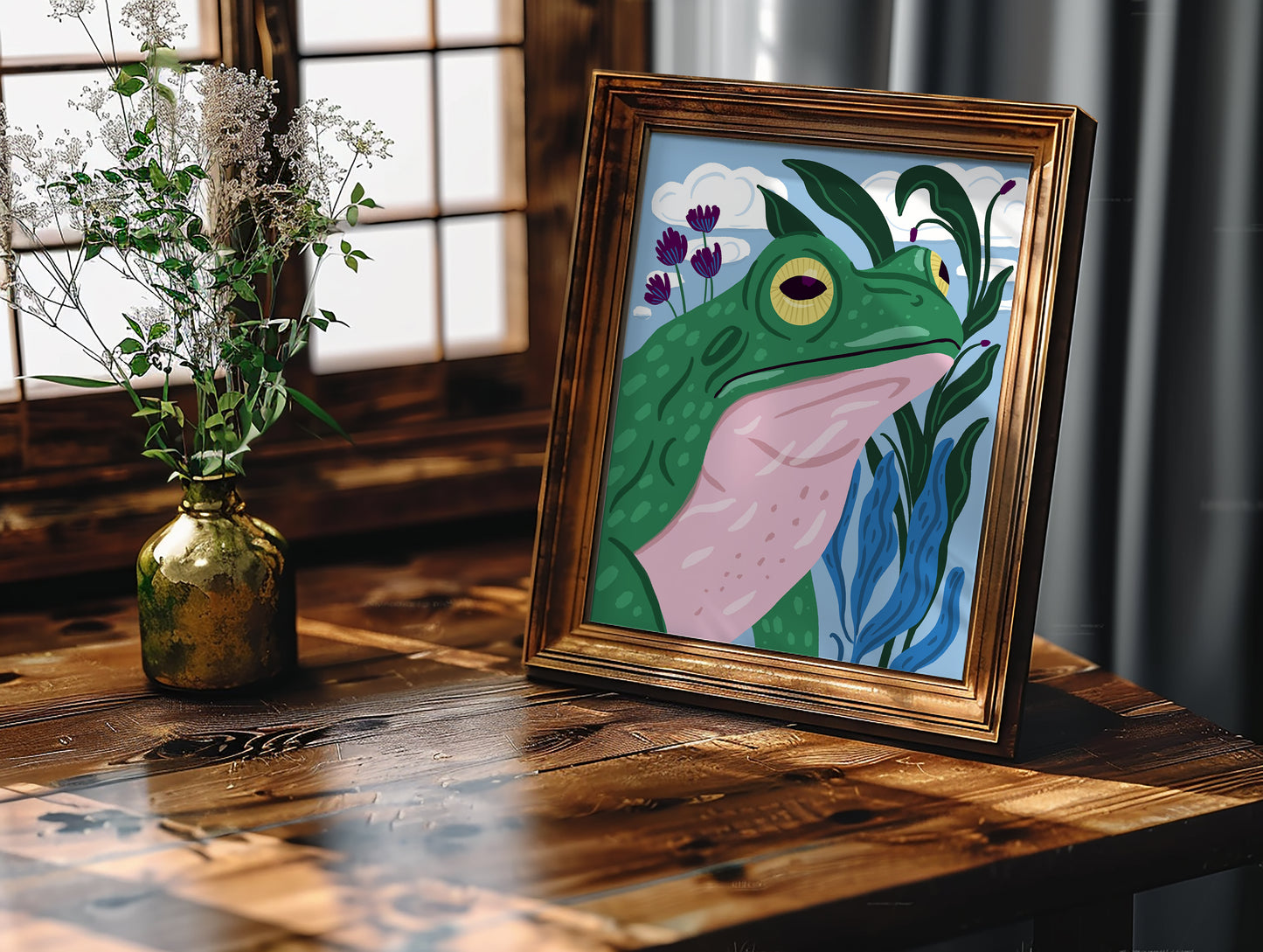 Mr. Frog - Art Print
