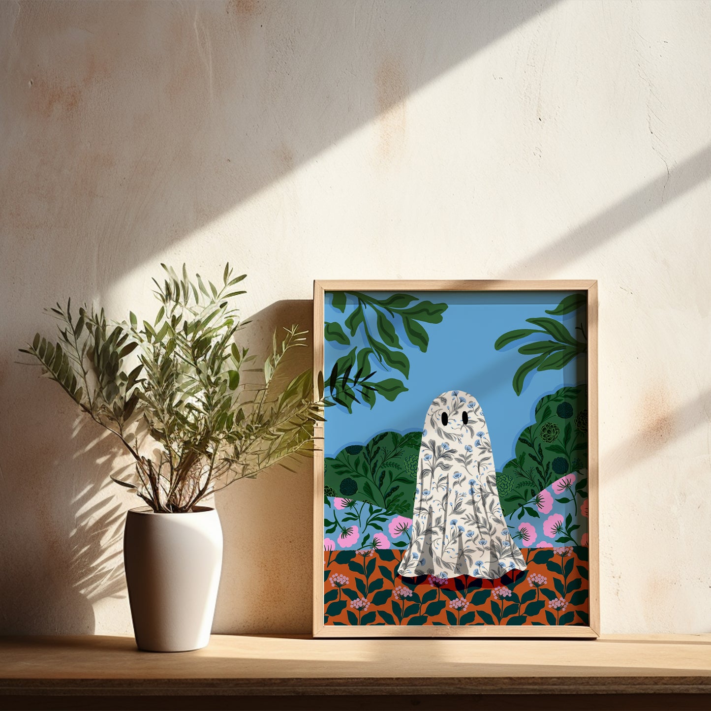 Garden Ghost - Art Print