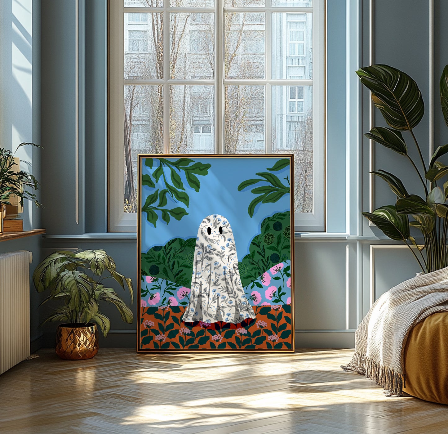 Garden Ghost - Art Print