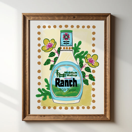 Hidden Valley Ranch - Art Print