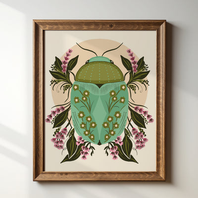 Japanese Beetle - Art Print