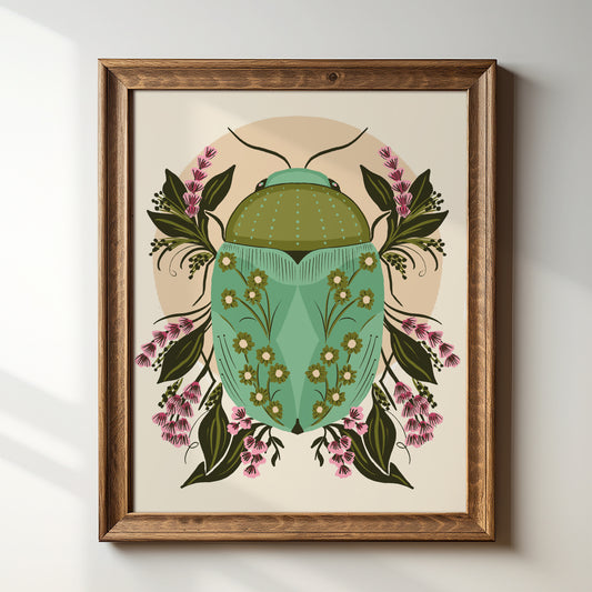 Japanese Beetle - Art Print