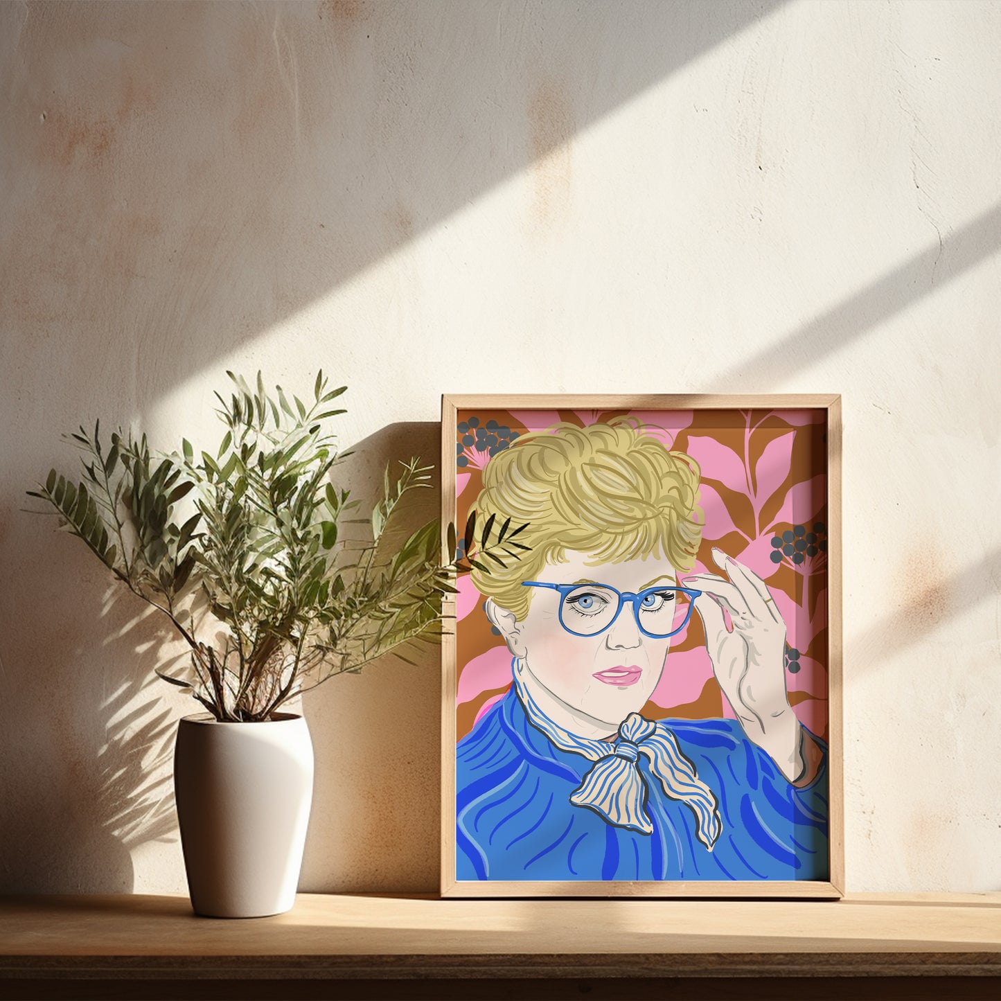 JB Fletcher - Art Print