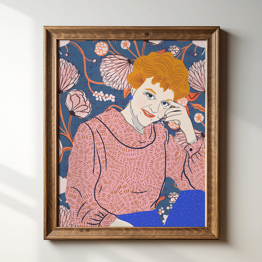 Jessica Fletcher - Art Print