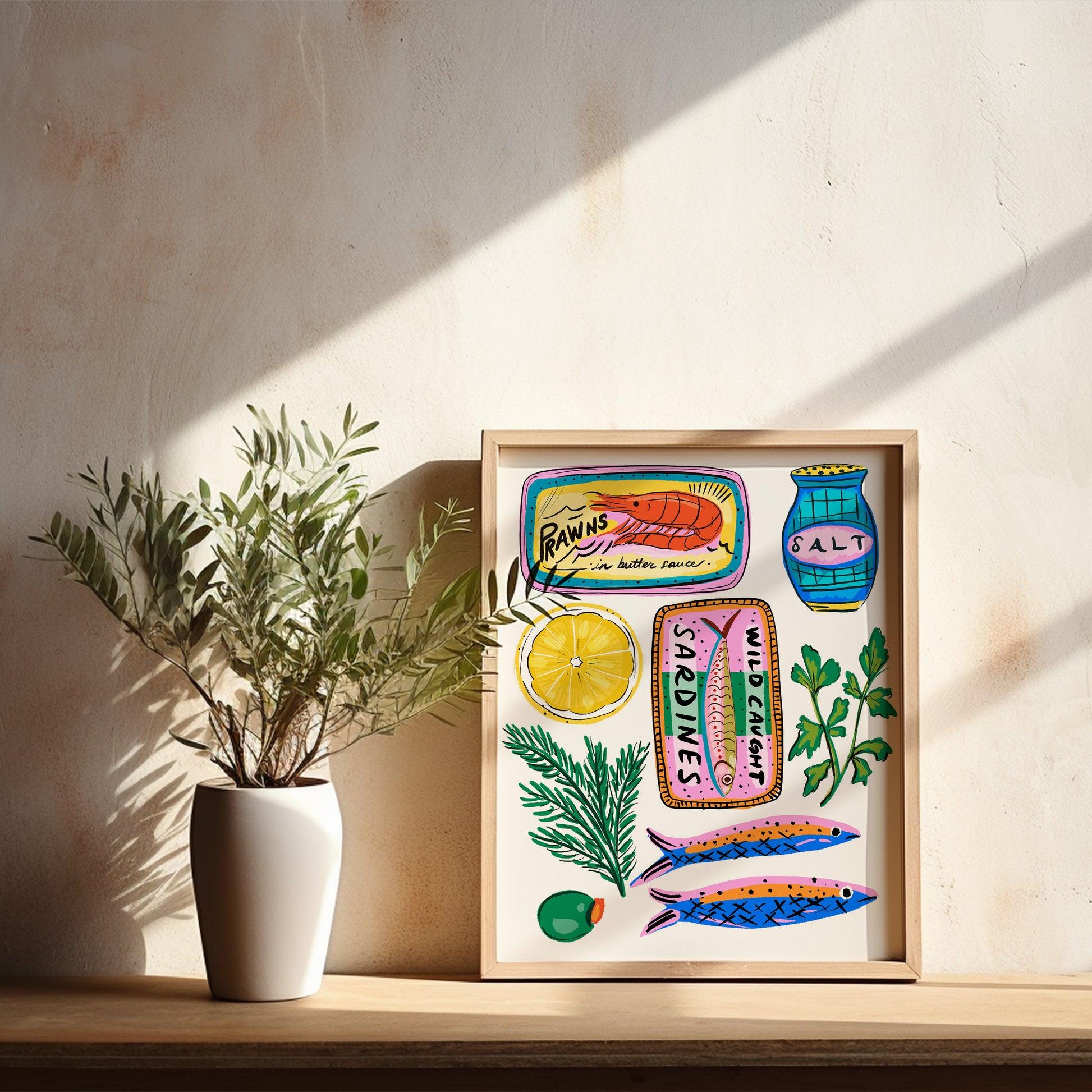 Mediterranean Flavors - Art Print – Tara Reed Art