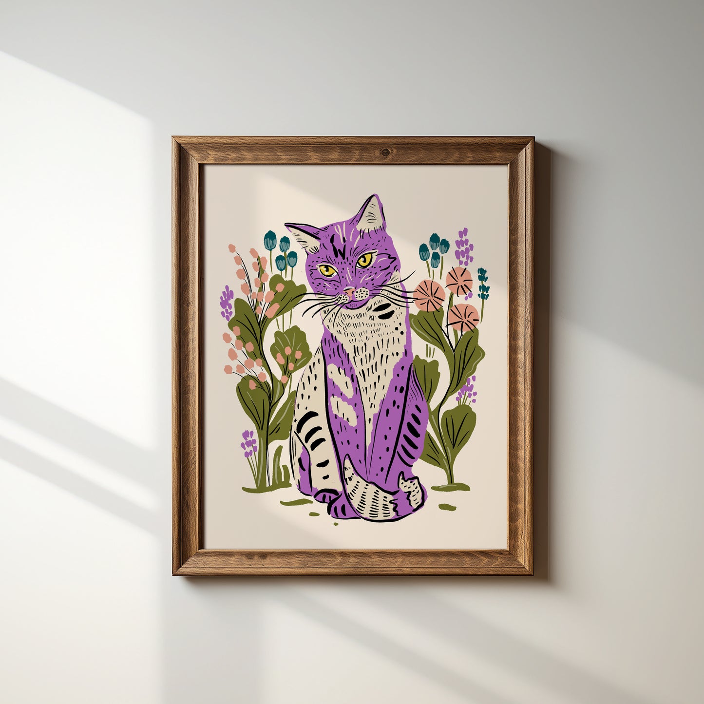 Miro Cat - Art Print