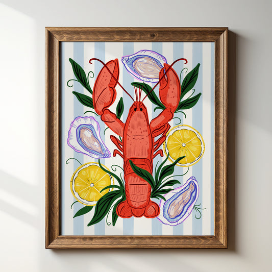 Maine Course - Art Print