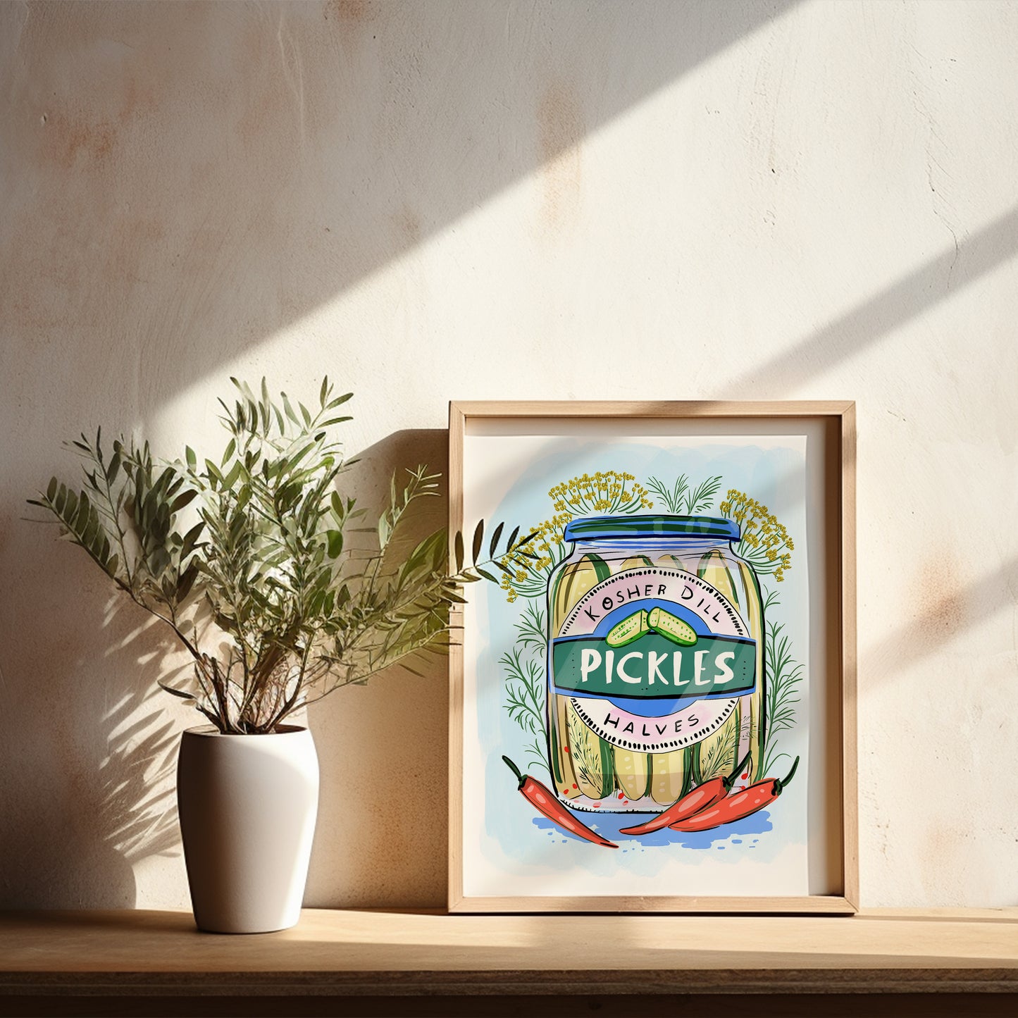 Pickle Jar - Art Print