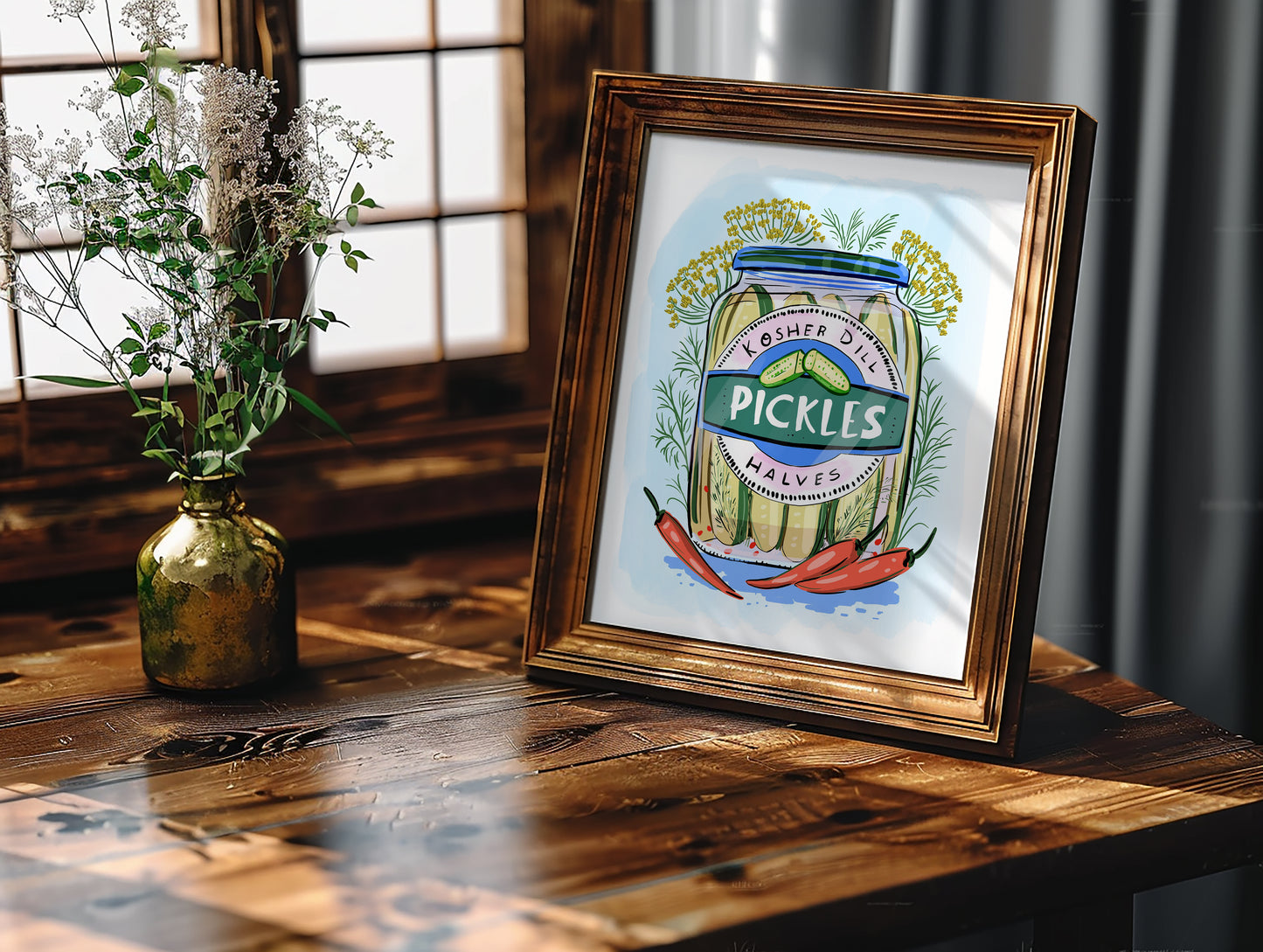 Pickle Jar - Art Print