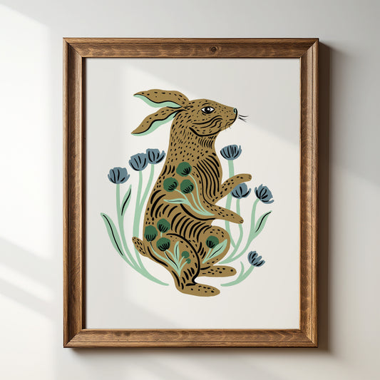 Year of the Rabbit - Art Print