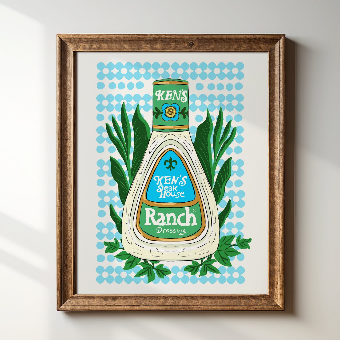 Ken's Steakhouse Ranch - Art Print