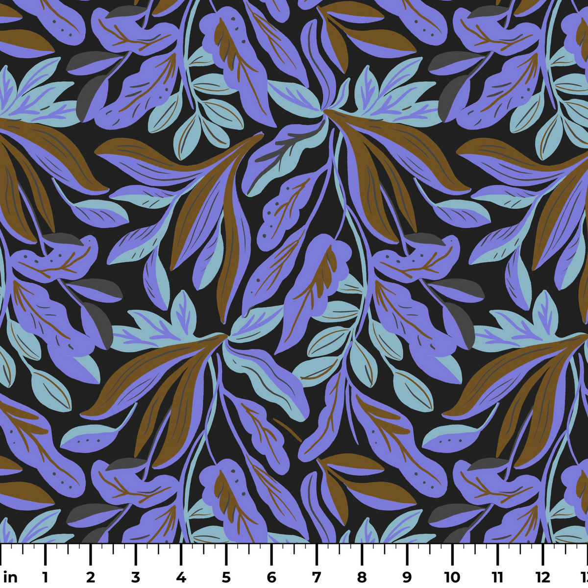 Lush Leaves Fabric