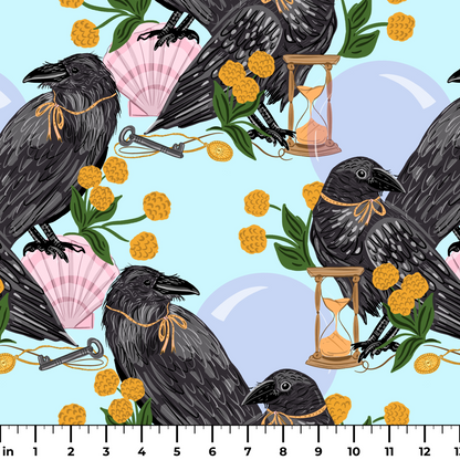 Crows and Curiosities  Fabric
