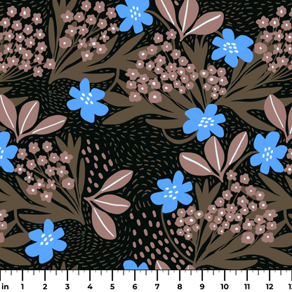 Edinburgh Floral, Moody Fabric