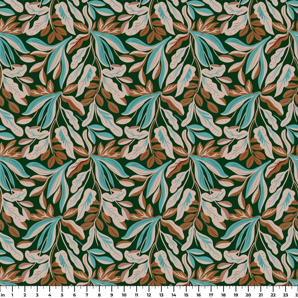 Lush Leaves, South Pacific Wallpaper