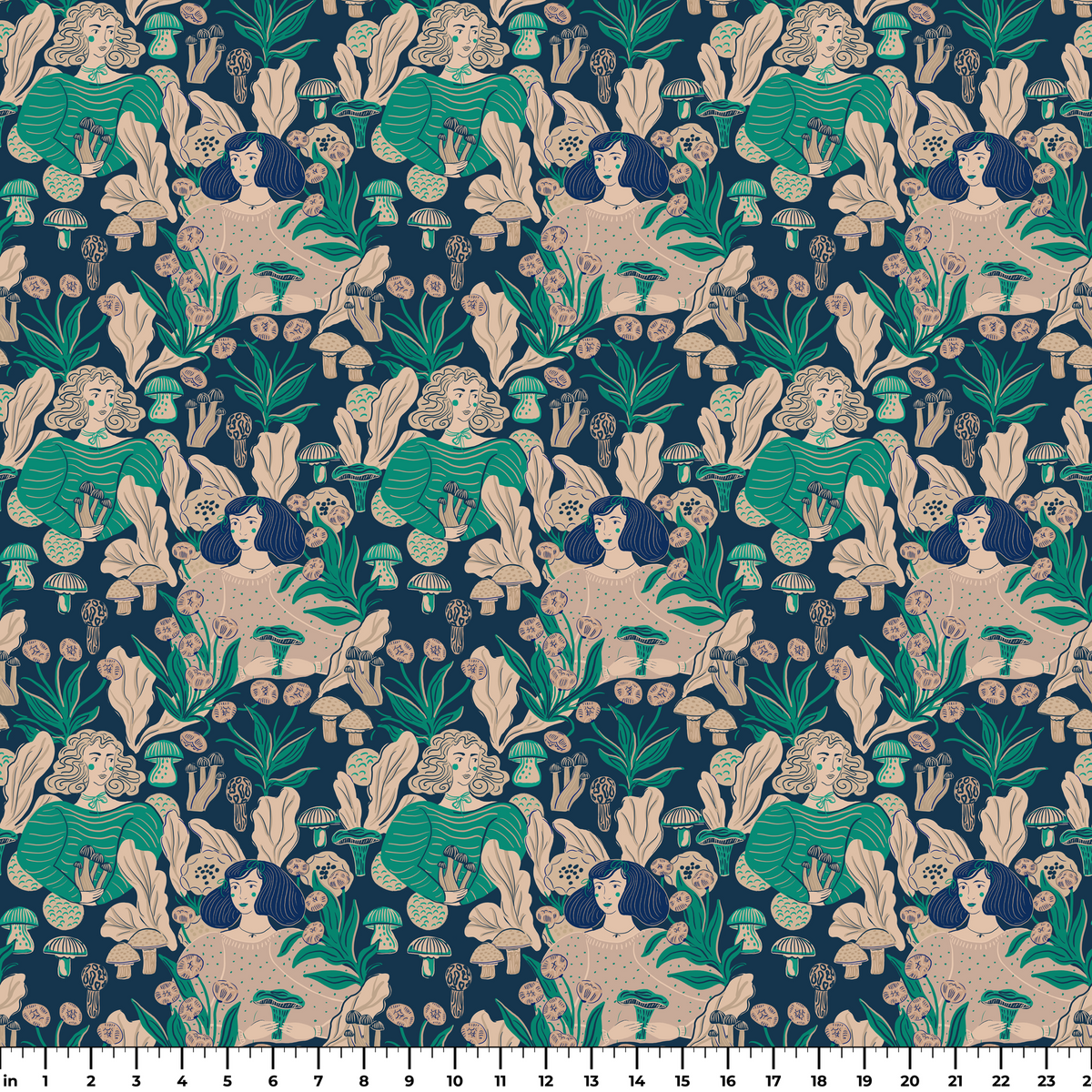 The Foragers, Field Study Wallpaper