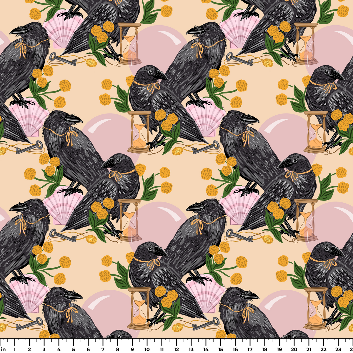 Crows and Curiosities Wallpaper
