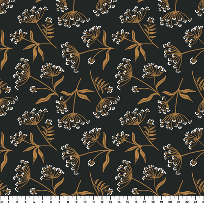 Queen Anne's Lace, Vintage Wallpaper