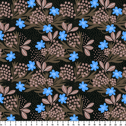 Edinburgh Floral, Moody Wallpaper