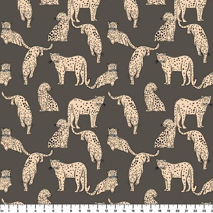 Big Cats, Urbane Bronze, Medium Wallpaper