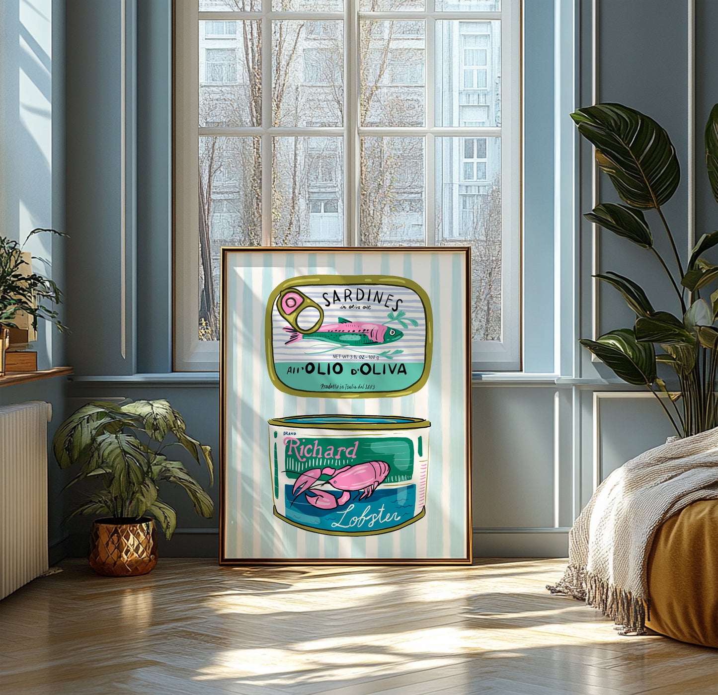 Coastal Cans - Art Print