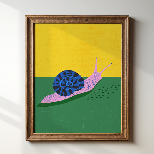 Snail Power - Art Print