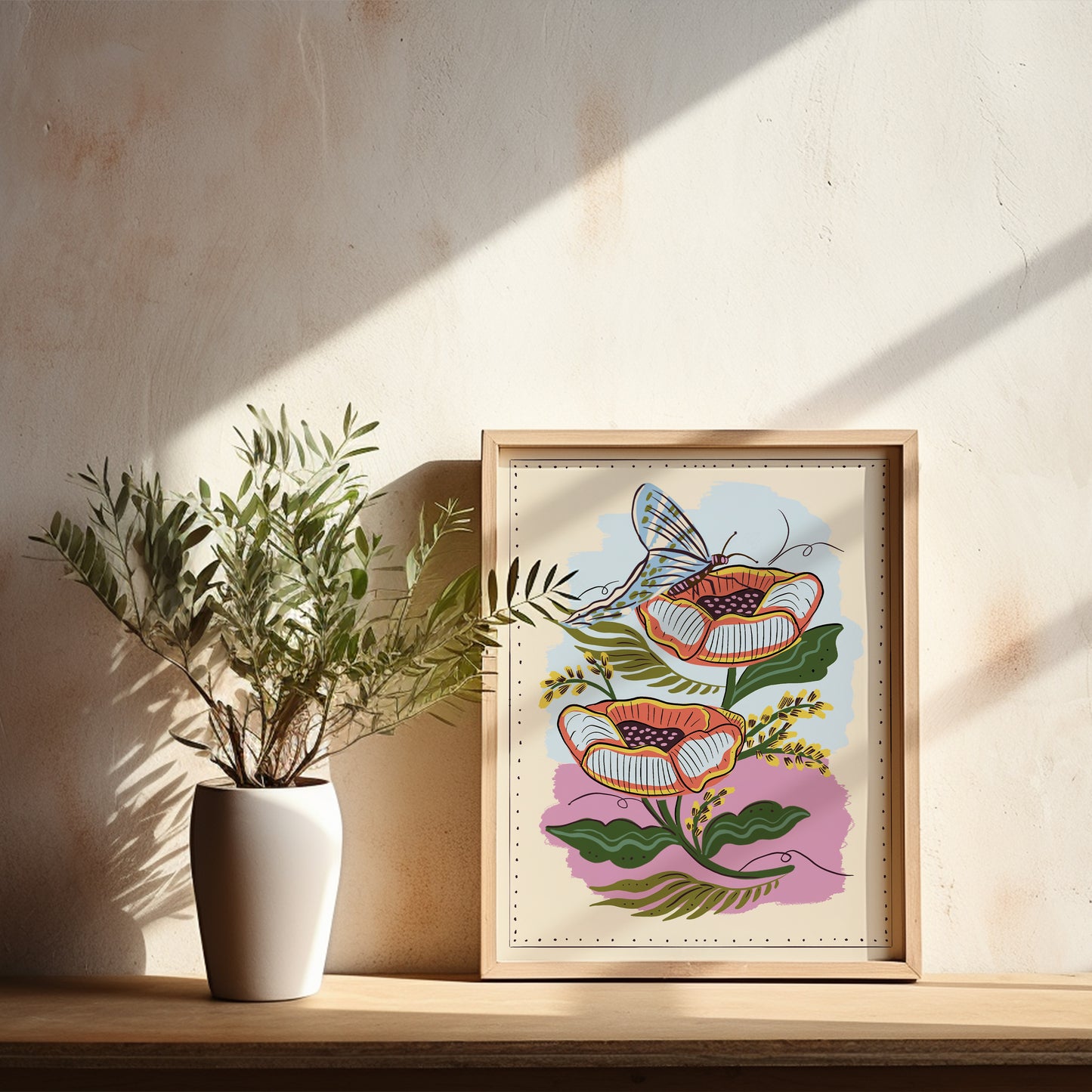 Spring Butterfly - Art Print