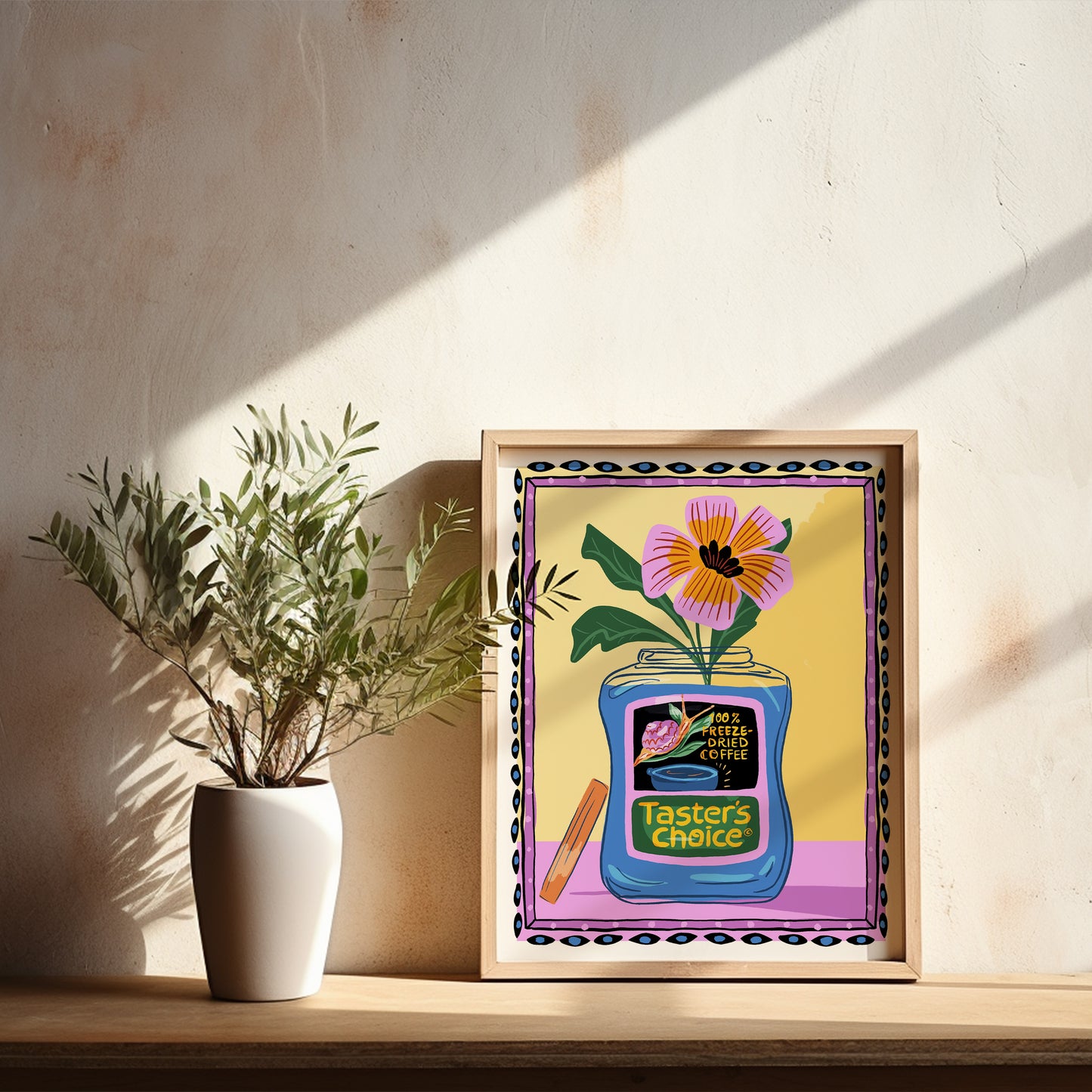 Taster's Choice Still Life - Art Print