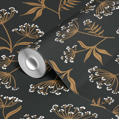 Queen Anne's Lace, Vintage Wallpaper